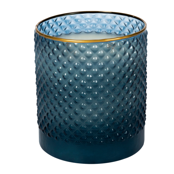 Oriental Vanilla Candle 600 gm Teal Blue