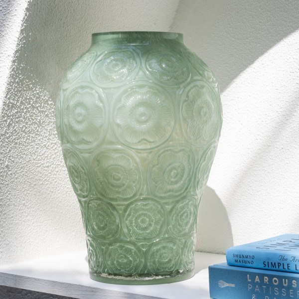 Bubble Vase Green 22.5x22.5x33 cm