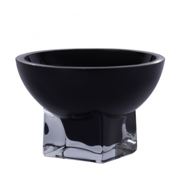 Vaza Candle Holder Black 10.5x10.5x13 cm