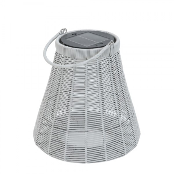 Cage LED Lantern Grey D32xH35 cm