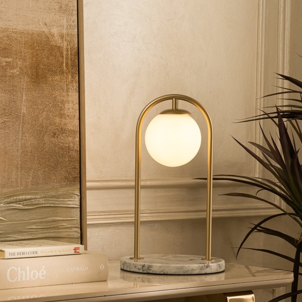 Cosmo Table Lamp Gold 40x22 Cm