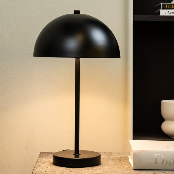 Shade Table Lamp Black 43x25 Cm