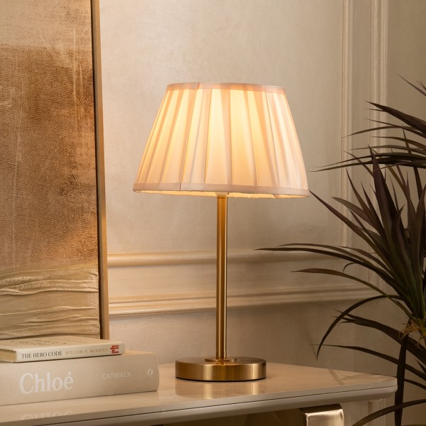 Villa Table Lamp Beige 43x27 Cm