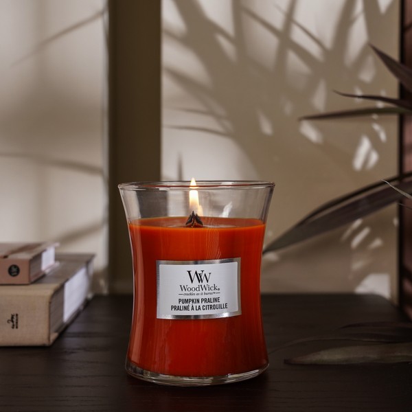 Woodwick Pumpkin Praline Scented Candle