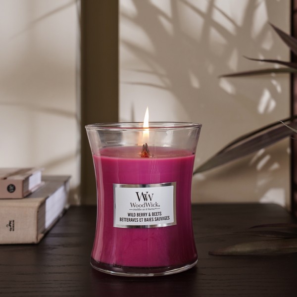 Woodwick Wild Berry & Beets Scented Candle