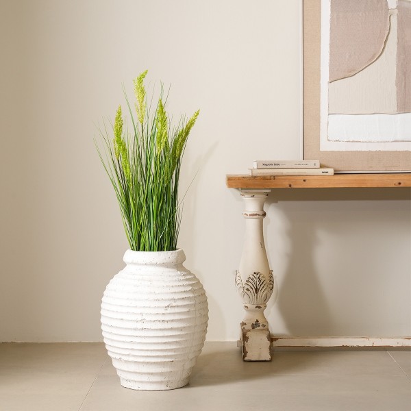 Artificial Bristle Grass Potted Plant Green Height 100 cm