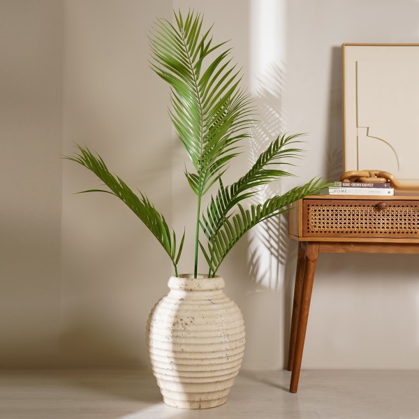 Artificial Areca Palm Tree Green Height 120 cm