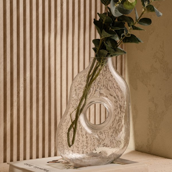Formless Vase Clear 17X9.5X25.5 cm