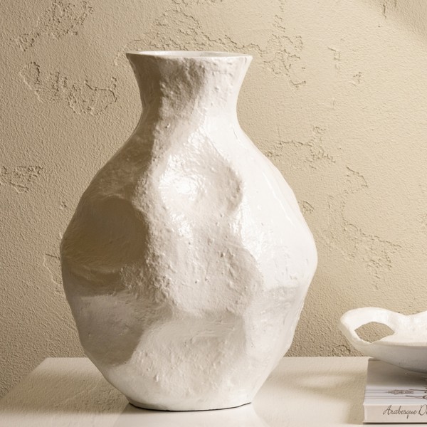 Formless Vase Aluminium White 21X21X29 cm