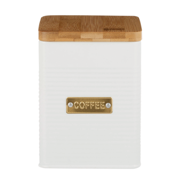 Otto Square White Coffee Storage