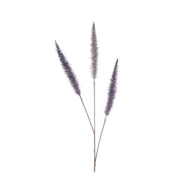 Artificial Pennisetum Spray Glitter Lavender 92 cm