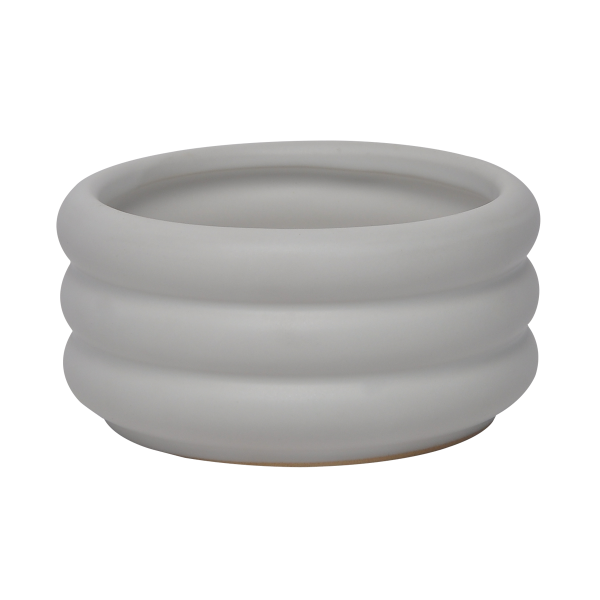 Elle Ceramic Bowl Matte White 12.2X6 cm