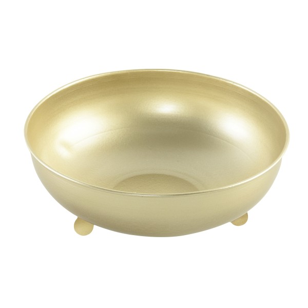 Bubble Metal Deco Bowl Gold 22.5X7.8 cm