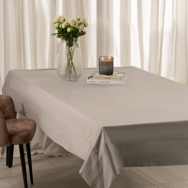 Zwara Table Cloth Grey 160X240 cm