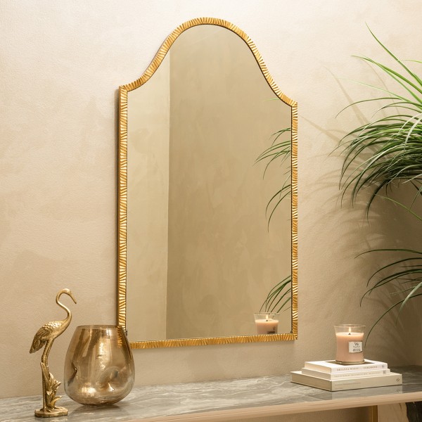 Ore Decorative Mirror Gold 60X100X1.7 cm