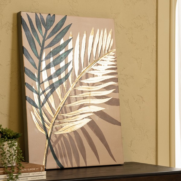Palm Oil Canvas Green 50X70 cm