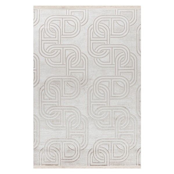 Chains Area Rug Champagne 160X230 cm