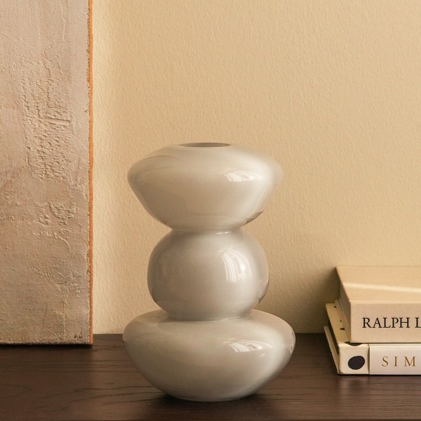 Balance Vase Beige 18X18X25 cm