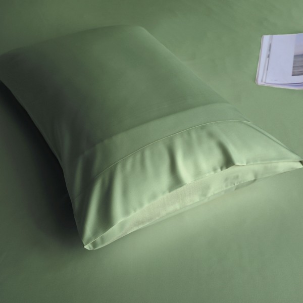 Bamboo Pillowcase Set 2Pcs Sage 50x75 cm