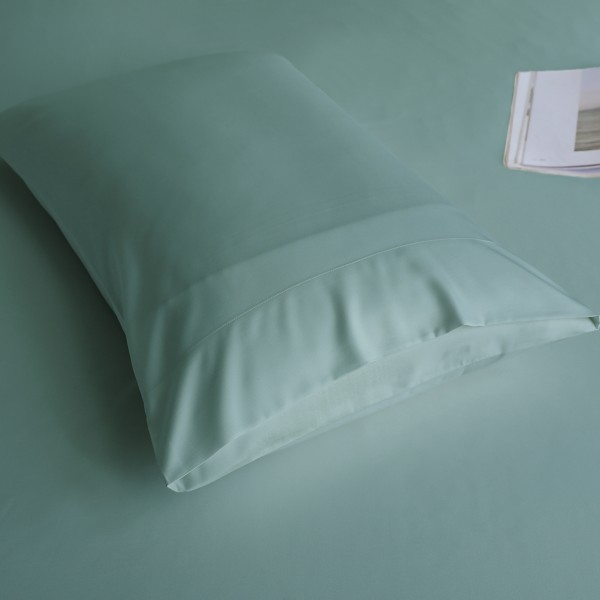 Bamboo Pillowcase Set 2Pcs Blue 50x75 cm