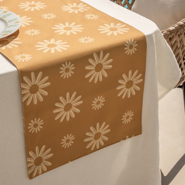 Nuwair Table Runner Yellow 40X180 cm