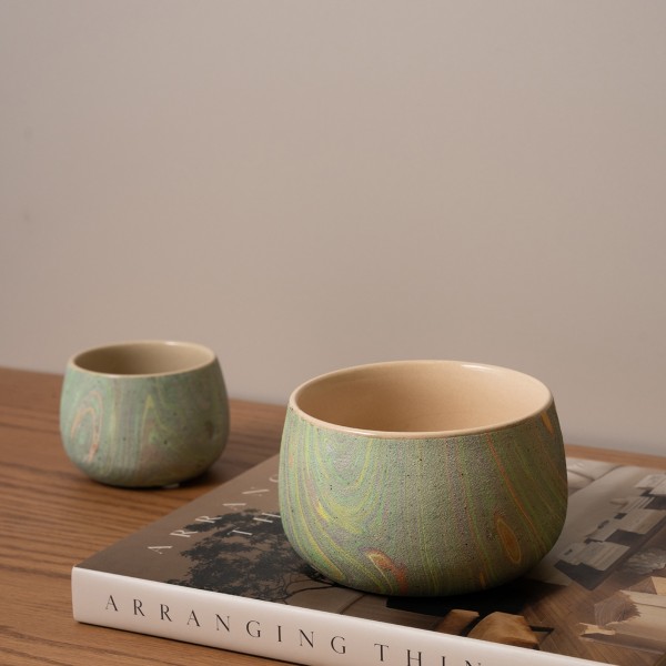 Dubbie Pot Beige 16.4X16.4X8.5 cm 