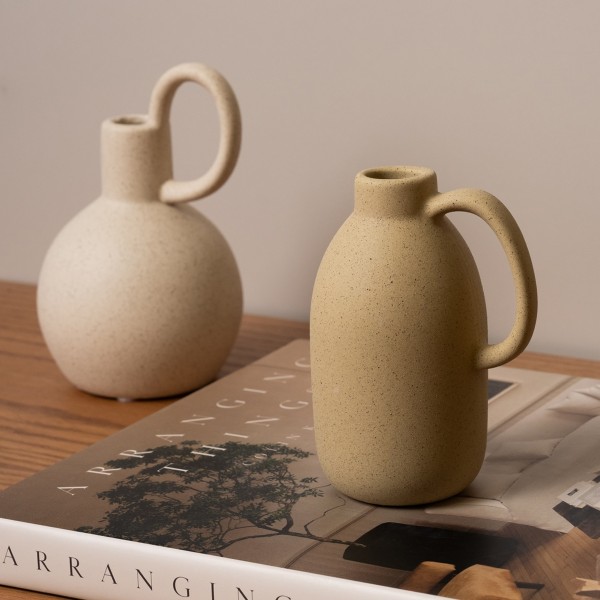 Brunch Vase Yellow 8.5X6.5X12.2 cm