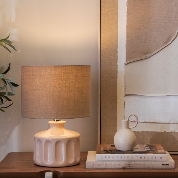 Mochi Table Lamp Mocha H:40.64 cm  