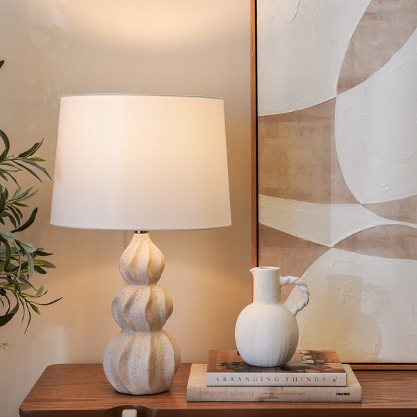Wenz Table Lamp White H:60.32 cm  