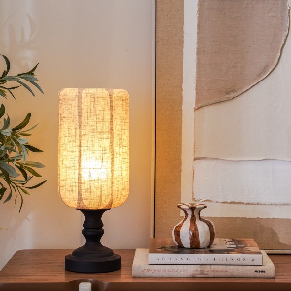 Clair Table Lamp Glass H:44.45 cm  