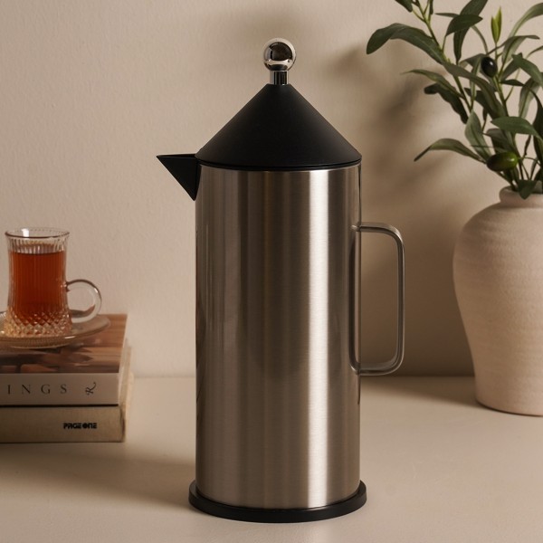 Mina Coffee Server Black/Silver 1.5 Litre