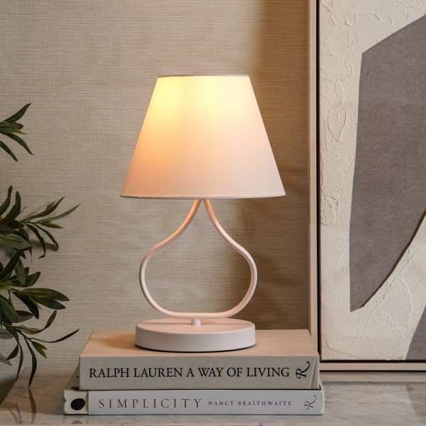 Lyka Table Lamp White H:37 cm  
