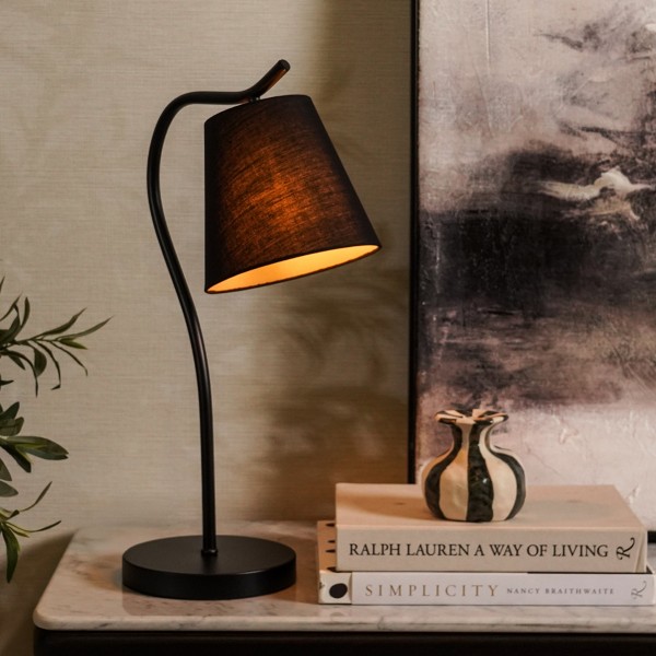 Rez Table Lamp Black H:53 cm  