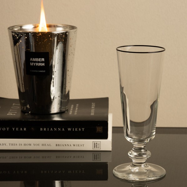 Basic Stem Glass Black 180Cc