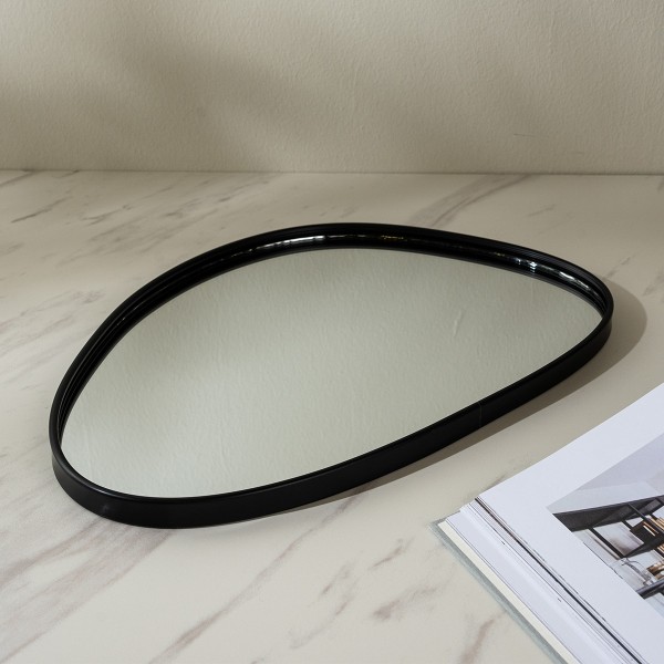 Gastro Glass Deco Tray Black 35.3X24X1.5 cm 