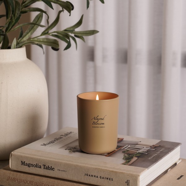Almond Blossom Scented Candle 220 gm