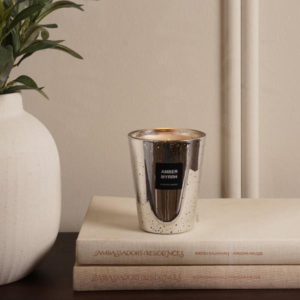 Amber Myrrh Scented Candle 350 gm