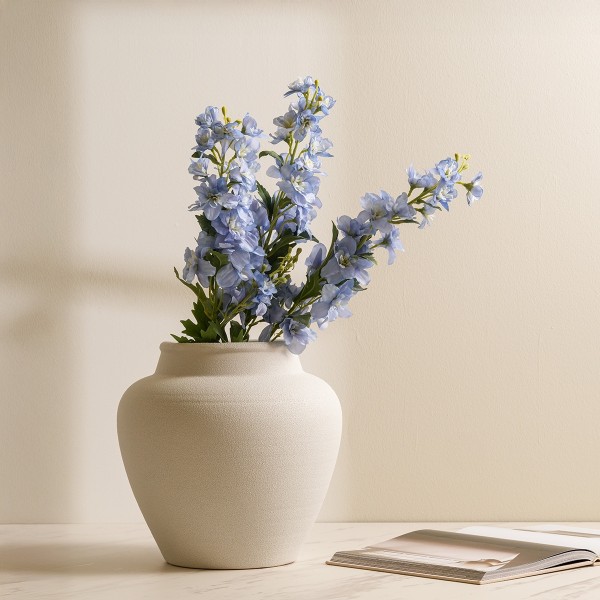 Blue Delphinium Single Stem Flower 82 cm