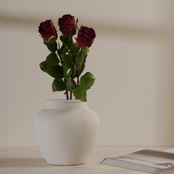 Red Rose Single Stem Flower 60 cm