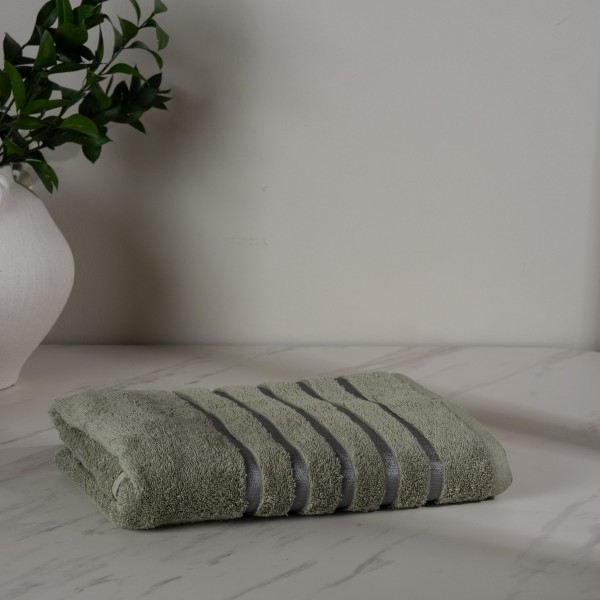 Lifestyle Plain Bath Towel Sage 70X140 cm