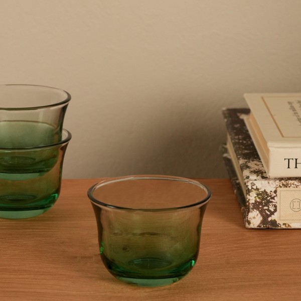Park Gahwa Cup Set 6Pcs Green