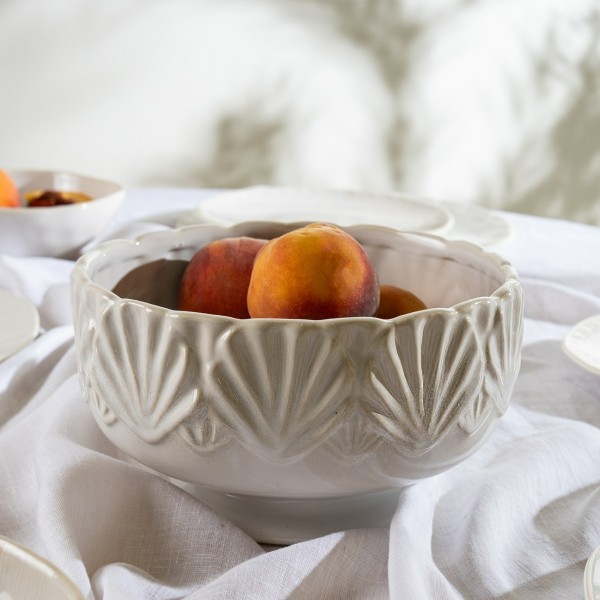 Lulu Serving Bowl White 21.5 cm