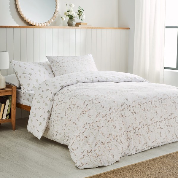 Chloe Printed 2Pcs Duvet Cover Set Beige 150X200 cm 