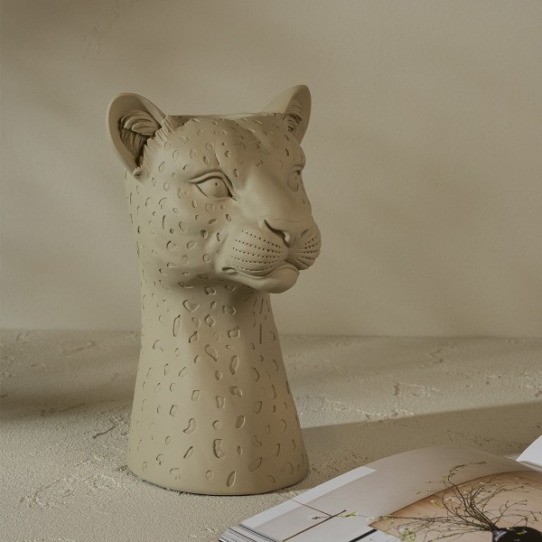 Anime Vase Beige 17X15.5X27 cm