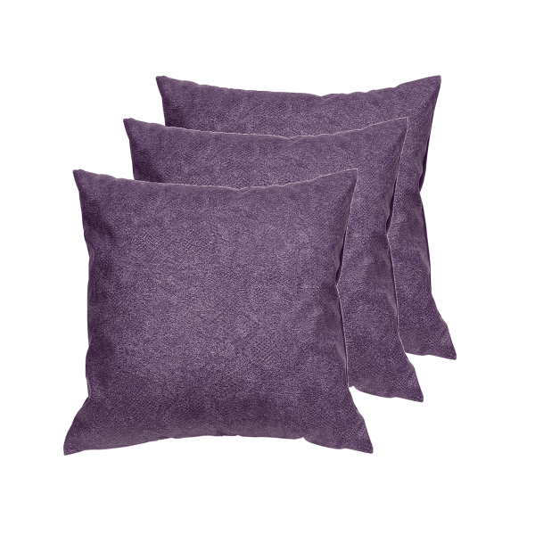 Cia Bundle Of 3 Cushion Purple 45x45 cm