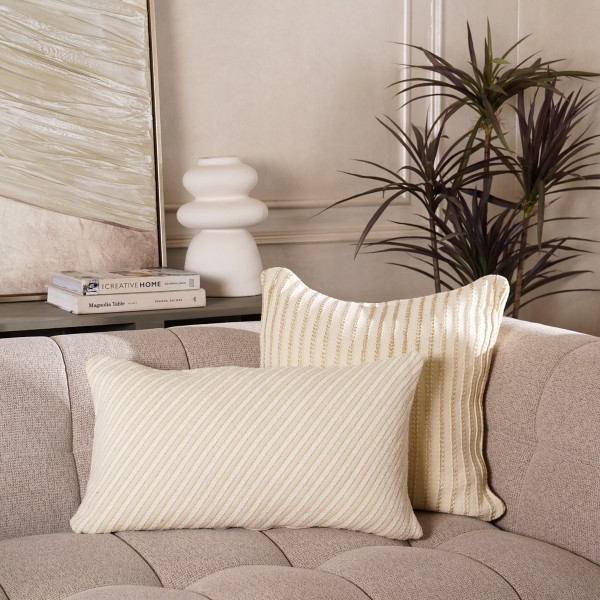 Celine Cushion Cream 35x60 cm