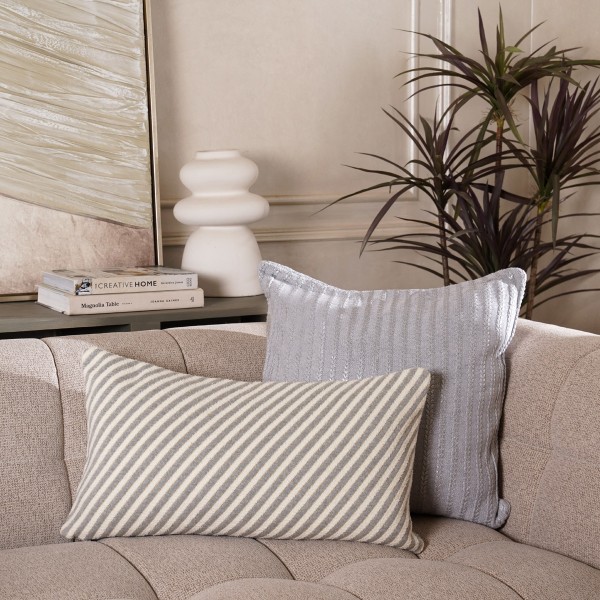 Celine Cushion Grey 35x60 cm