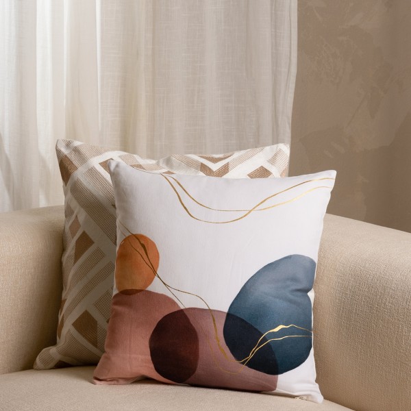 New Abstract Cushion Multicolor 45X45 cm