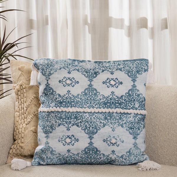 Fade Cushion Blue 50X50 cm