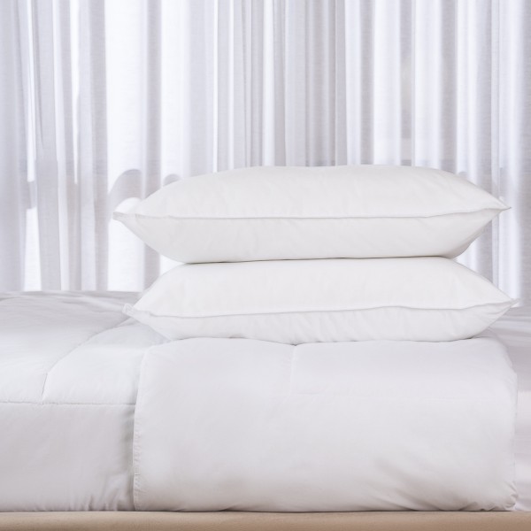 Soft as Down Duvet & 2 Pillows 200x200 cm